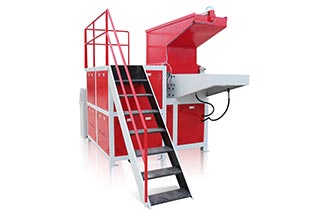 管材撕碎破碎一體機(jī)，單軸撕碎，塑料撕碎機(jī)