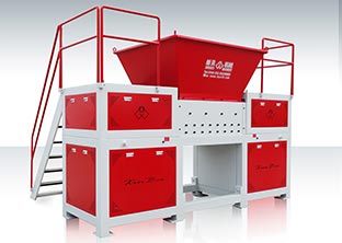 廢舊汽車(chē)破碎機，雙軸撕碎機，金屬撕碎機