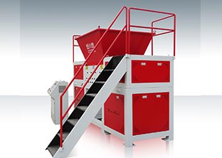 自行車(chē)撕碎機，雙軸撕碎機，金屬撕碎機