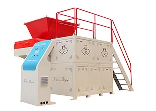 廣告布撕碎,單軸撕碎機(jī)，塑料撕碎機(jī)