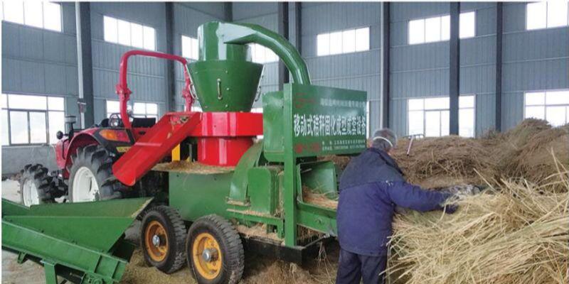 移動(dòng)式秸稈壓塊生產(chǎn)線(xiàn)
