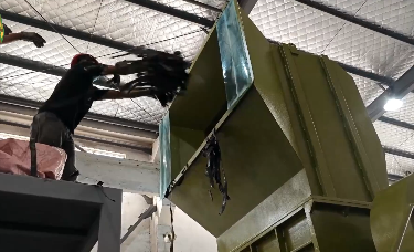 塑料滴灌帶破碎，單軸破碎機(jī)