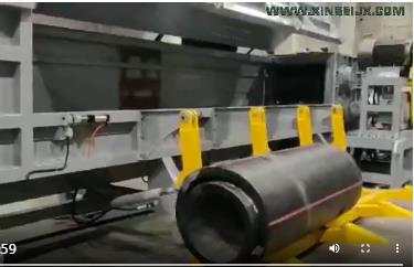 客戶(hù)管材撕碎機試機完美運行視頻，塑料破碎機